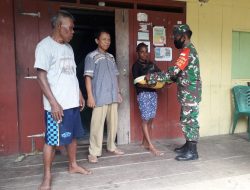 Dansatgas TMMD Kodim 1712/Sarmi Dibuat Kagum Masyarakat Kampung Dorba