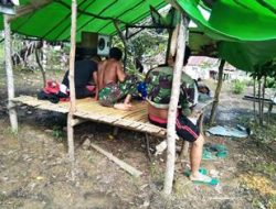 Pondok Kecil Yang Akan Jadi Kenangan TNI dan Warga di Lokasi TMMD