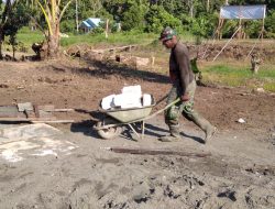 Kuda Besi Digunakan Satgas TMMD Sebaik Mungkin