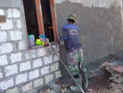 Pembangunan Sasaran Fisik TMMD Kodim Sarmi Hampir Selesai