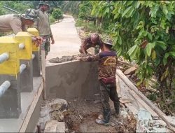 embangunan Satgas TMMD Regtas Ke 111 Kodim 1202/Skw Sebentar Lagi Akan Bisa Di Akses Oleh Masyarakat Desa Setangau Jaya.
