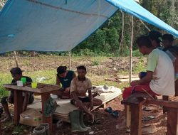 Danramil Beri Pesan Babinsa Terus Bersinergi dengan Warga Saat TMMD Berlangsung