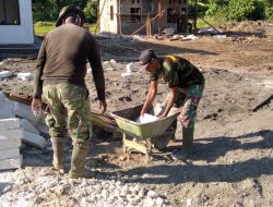 Warga Kampung Dorba: Gotong-royong dalam TMMD Harus Dilestarikan
