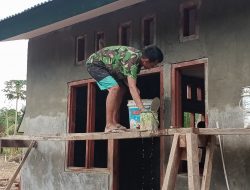 Progres Pembangunan Memuaskan Satgas TMMD Kodim Sarmi