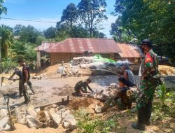Pasiter Pacu Semangat Anggota Satgas TMMD