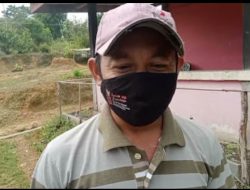 Kepala Dusun Mengharapkan Warga Selalu Jaga Kebersihan Dan Kesehatan Sebelum Bekerja Di Lokasi TMMD Regtas Ke 111 Kodim 1202/Skw.