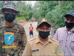 Kepala Dusun Mengucapkan Terimakasi Kepada Satgas TMMD Regtas Ke 111 Kodim 1202/Skw.
