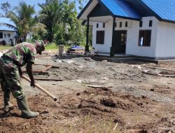 TMMD Kodim Sarmi: Kemajuan Wilayah Tingkatkan Kesejahteraan Masyarakat