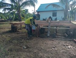 Kerja Bakti Jelang Penutupan TMMD 111 Kodim 1712/Sarmi