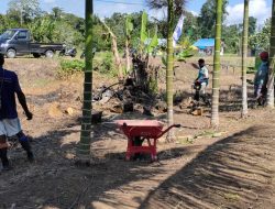 Upaya Warga Kampung Dorba Jelang Penutupan TMMD Kodim Sarmi