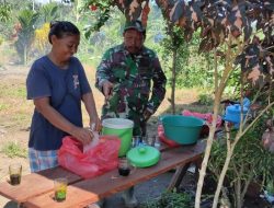 Kebanggaan Tersendiri Warga Dilibatkan dalam Program TMMD Kodim Sarmi