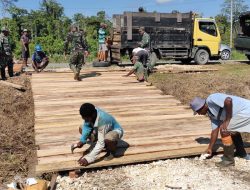 Satgas TMMD Kodim Sarmi: Laksanakan Pekerjaan dengan Trengginas dan Gotong-royong