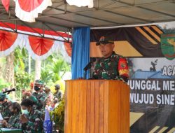 Dansatgas TMMD Kodim Sarmi Puji Peran Aktif Masyarakat