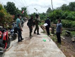 Jalan Rabat Beton Hasil TMMD Ke-111 Kodim 1207/Pontianak Memiliki Kualitas Baik