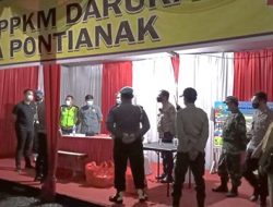 Satgas TMMD Ke-111 Kodim 1207/Pontianak Menyingkapi PPKM Darurat Dengan Apel Bersama