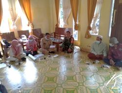 Satgas TMMD Ke-111 Kodim 1207/Pontianak Ikut Penyuluhan Dari Puskesmas Tentang Hidup Sehat
