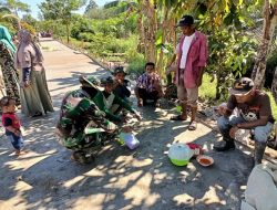 TMMD Ke-111 Kodim 1207/Pontianak Hadirkan Persaudaraan Antara TNI Dengan Masyarakat