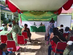 Persit Kartika Candra Kirana Cabang LI Pontianak Kodim 1207/Pontianak Membantu Sukseskan TMMD Ke-111