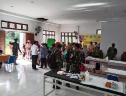 Khitanan Masal di Lokas TMMD Ke-111 Kodim 1207/Pontianak, Antusias Warga Cukup Besar