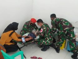 Khitanan Masal di Lokasi TMMD Ke-111 Kodim 1207/Pontianak Diramaikan Dengan Tangisan Anak Kecil