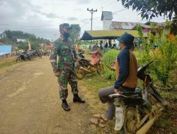 Anggota Satgas Komsos Dengan Tokoh Agama