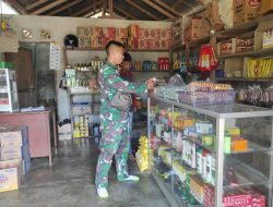 Warung Sembako Semakin Ramai Usai Penutupan TMMD Ke 111