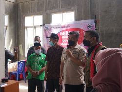 Wagub Sumbar Tinjau Pelaksanaan Vaksinasi Covid-19 di Kecamatan Pulau Punjung