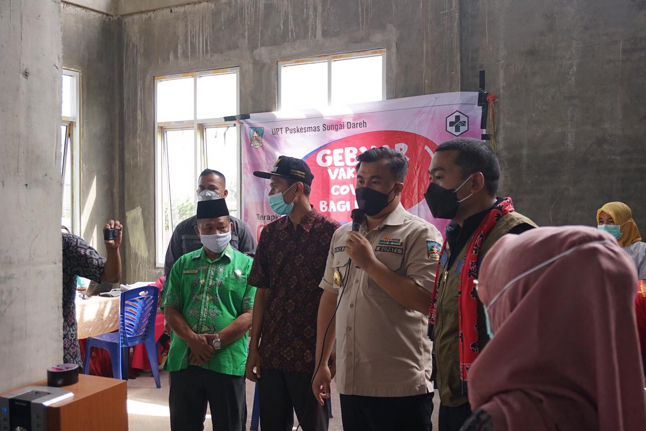 Pelaksanaan Vaksinasi Covid-19 di Kecamatan Pulau Punjung