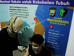 Polda Sumbar Buka 186 Gerai Vaksin Covid-19 Gratis
