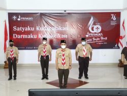 Wawako Ikuti Peringatan HUT Pramuka Ke-60 Secara Virtual