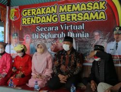 Wako Solok Hadiri Acara Memasak Rendang Sedunia Secara Virtual