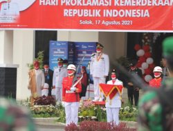 Pemko Solok Gelar Upacara Peringatan Hari Kemerdekaan RI Ke-76 dengan Prokes