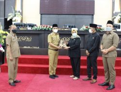 Wawako Sampaikan Nota Penjelasan Ranperda RPJMD Kota Solok
