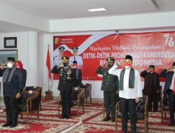 Wako Bersama Forkopimda Ikuti Upacara Detik-Detik Proklamasi Secara Virtual