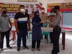 PPKM Kelurahan Sei Renggas Pantau Posko Covi-19
