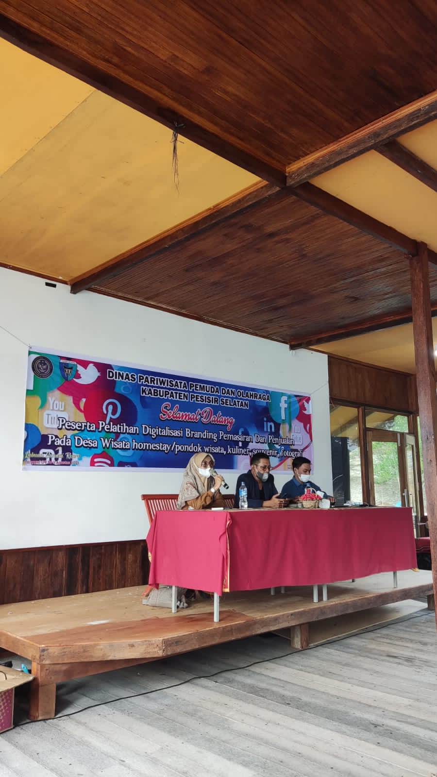 Tingkatkan Pengetahuan, Disparpora Pessel Gelar Pelatihan Digitalisasi