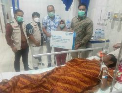 YBM PLN Sumbar Lunasi Hutang Biaya Berobat Pak Saril di RS M Djamil