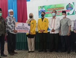 Program Cerdas Bersama Baznas, Pasbar Salurkan Beasiswa