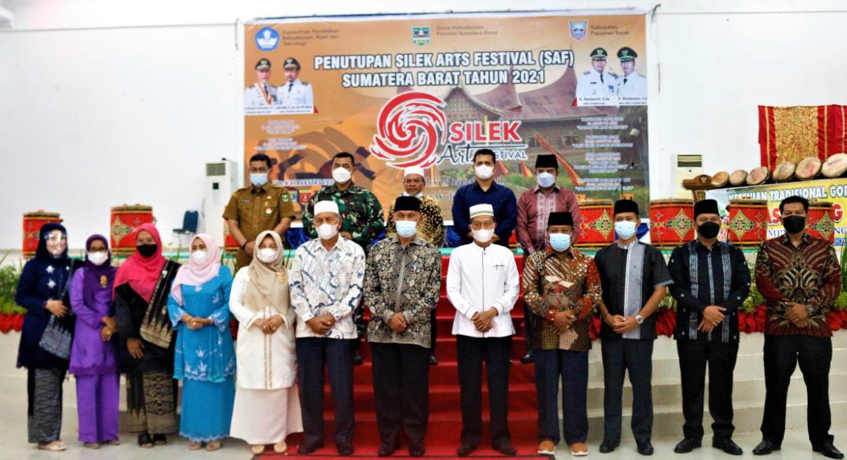 Gubernur Sumbar Resmi Tutup Silek Arts Festival 2021