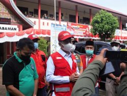 Ketua PMI Pasbar Tinjau Proses Sterilisasi Persiapan Belajar Tatap Muka