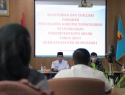Wawako Solok Terima Kunjungan Tim KPK