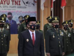 Wawako Solok Hadiri Peringatan HUT TNI ke 76