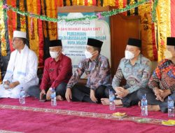 Wawako Solok Resmikan Mushalla Menjadi Masjid Darussalam Biruhun