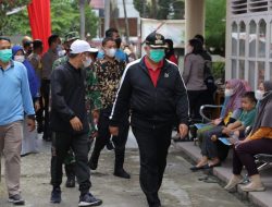 Wako dan Wawako Solok Tinjau Gebyar Vaksinasi