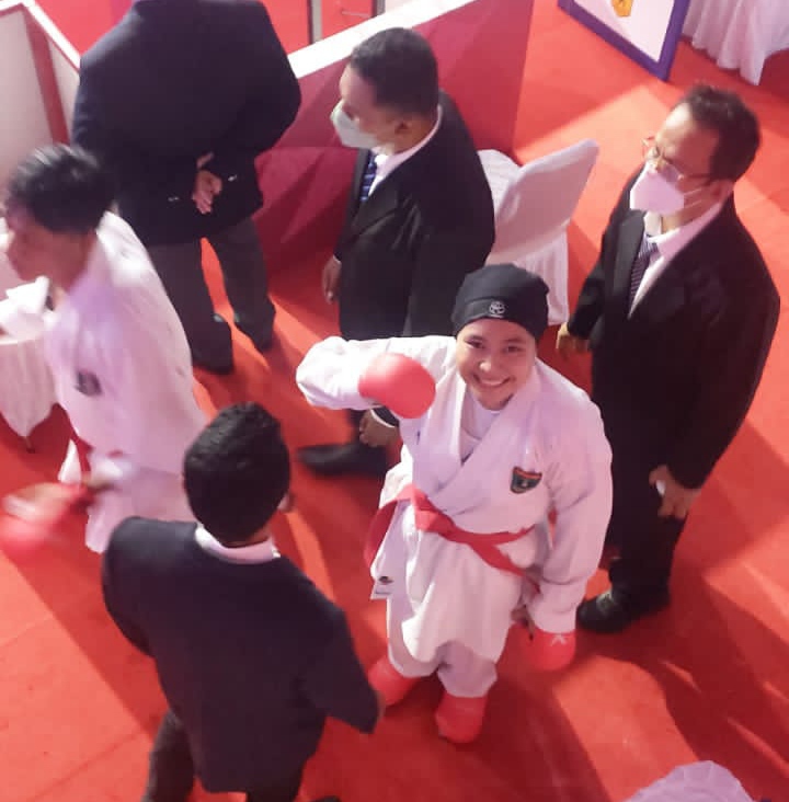 Karateka Sumbar Fadila Rahmi (doc/koni.sumbar)