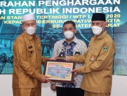 Pemkab Pasbar Kembali Raih WTP