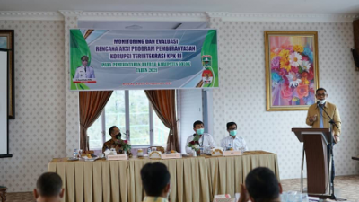 Bupati Solok Terima Kunjungan Tim KPK
