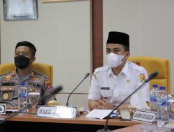 Wawako Solok Ikuti Vicon Dengan Gubernur, Panglima dan Kapolri