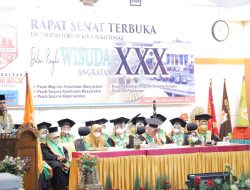 Wawako Solok Hadiri Wisuda Angkatan XXX Universitas Fort De Kock Bukittinggi
