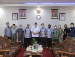 Wako Solok Silahturahmi Dengan PWI Sumbar